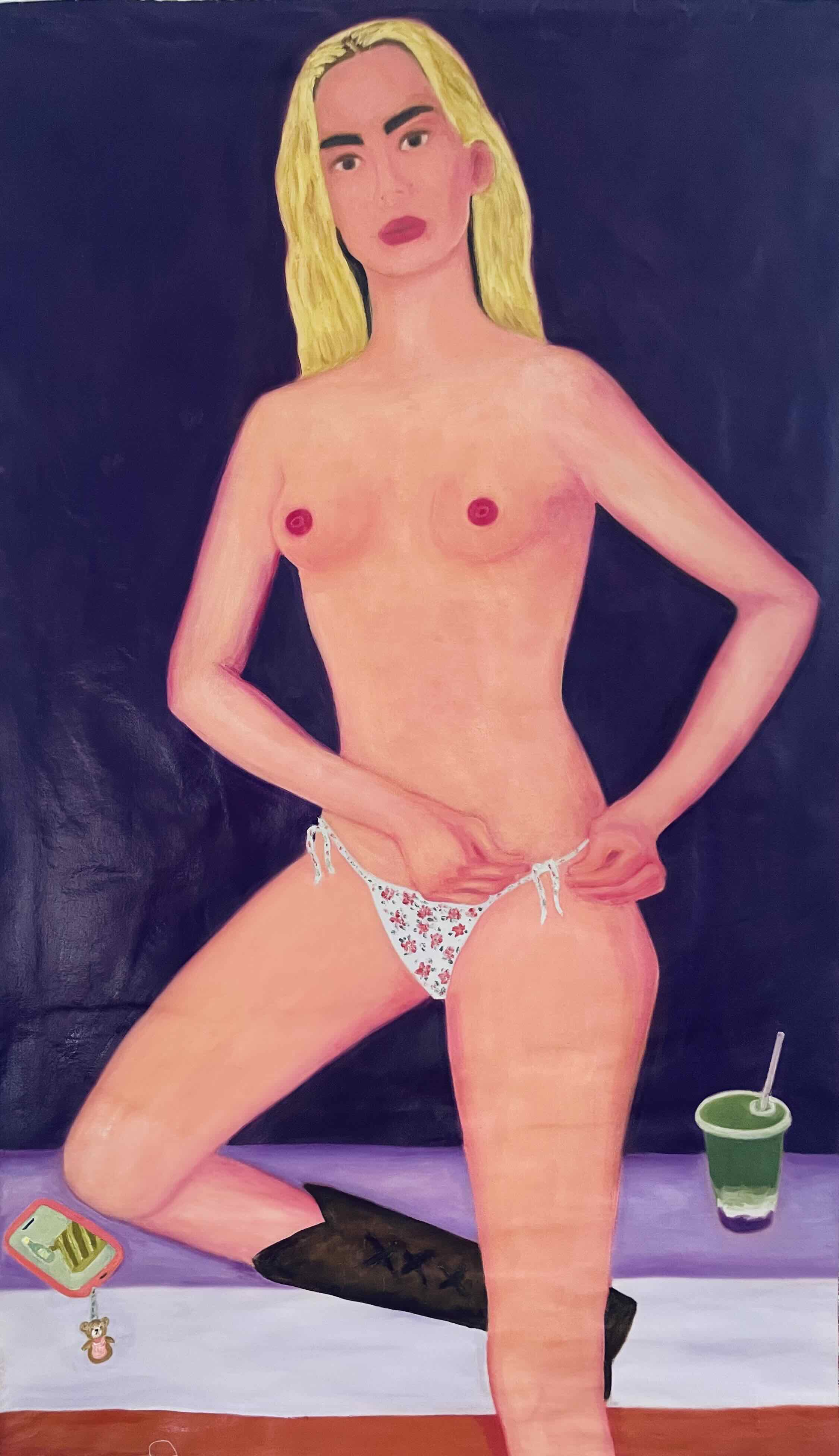 Féminité, Huile sur toile de coton, 2026